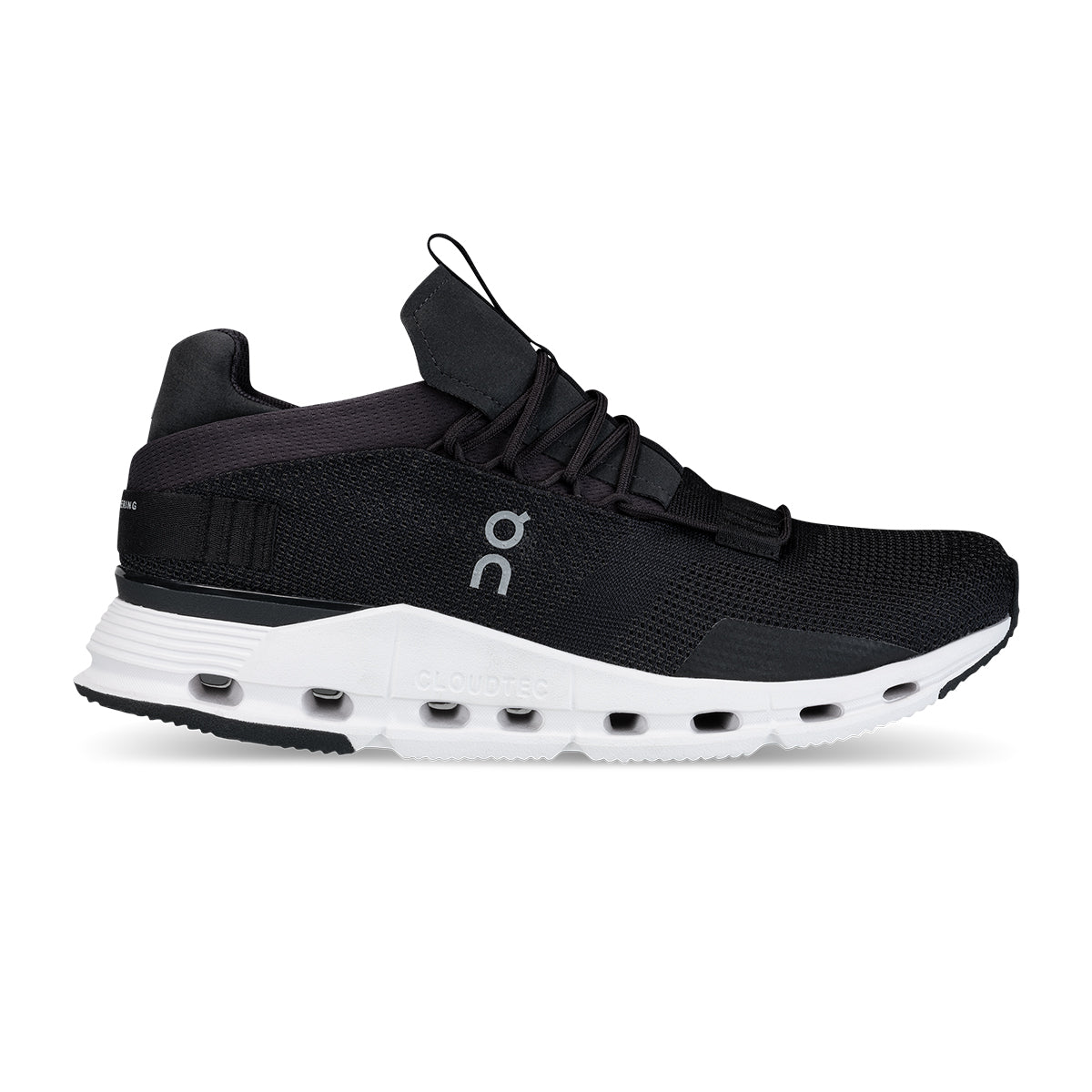 Men's On Cloudnova, Phantom/White, 10 D Medium
