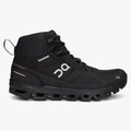 Women's On Cloudrock Waterproof, All Black, 11 B Medium