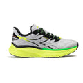 Men's Diadora Equipe Nucleo, Silver/Black/Yellow, 11 D Medium