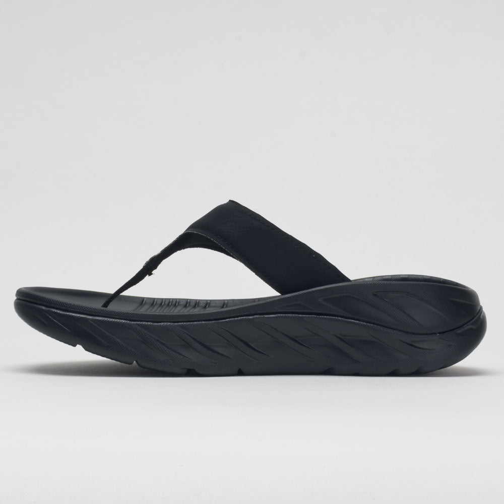 Hoka One One Ora Recovery Flip Women's  Black/Dark Gull Gray