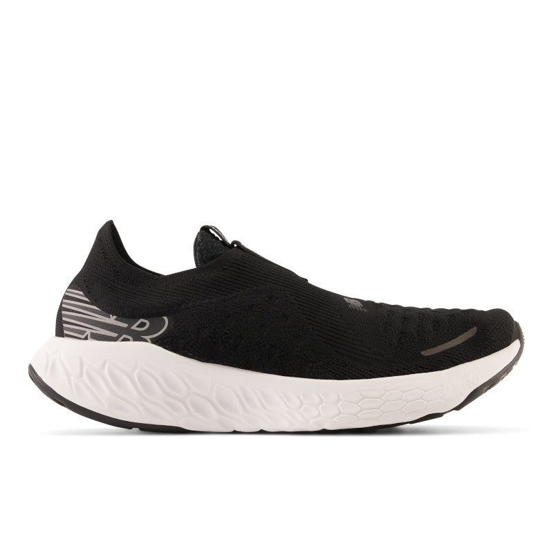 Men's New Balance Fresh Foam X 1080 Unlaced, Black/White, 9 D Medium