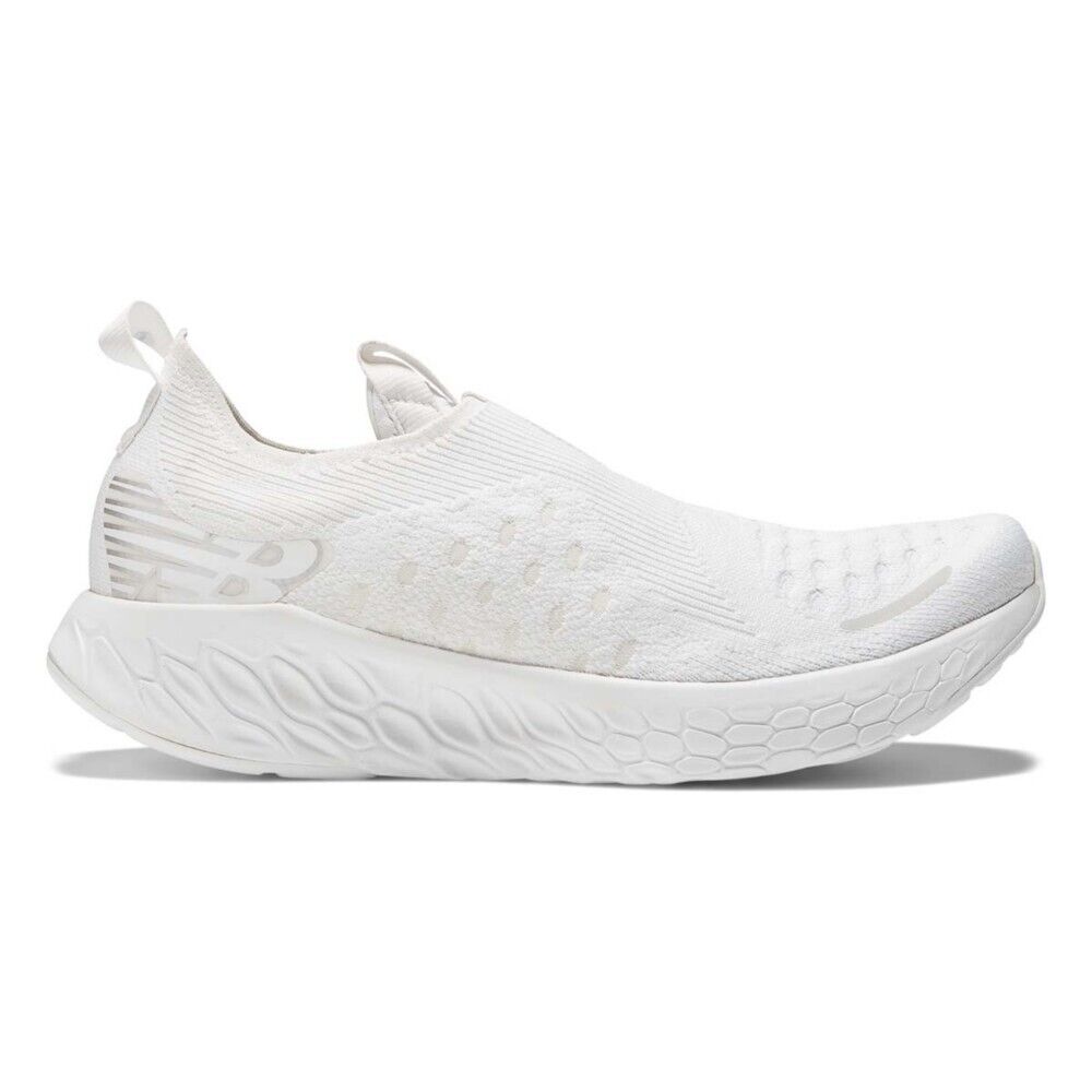 Women's New Balance Fresh Foam X 1080 Unlaced, White/White, 6.5 D Wide