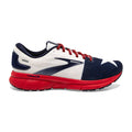 Men's Brooks Trace 2, Red/White/Navy, 12 D Medium